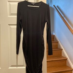 Long sleeve form fitting dress - washed, never worn